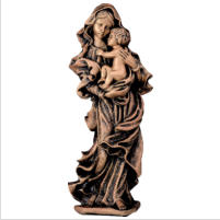 Madonna mit Kind Bronzeguss 7749